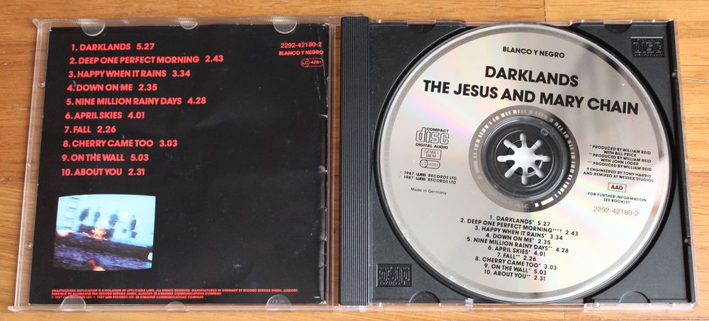 CD The Jesus and Mary Chain - Darklands (1987)