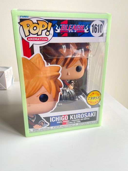 Funko Pop! Bleach Ichigo Kurosaki CHASE com protetor