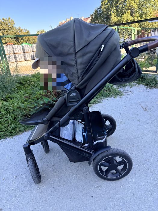 Britax Romer Smile III  3w1 gondola + spacerówka + fotelik (łupina)