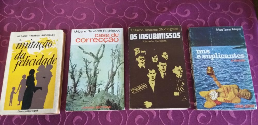 Urbano Tavares Rodrigues: algumas 1.ªs edições