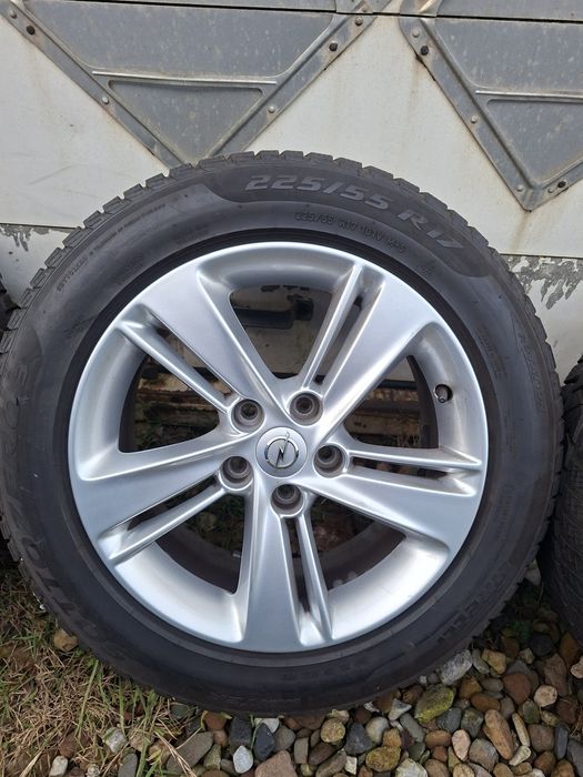 Koła Opel 17" 5x115 Opony zimowe 225/55/17