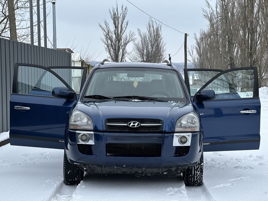 Hyindai Tucson 2.0 ЕВРОБЛЯХА Газ/Бензин 2006 рік. В Україні