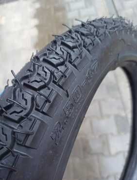 Шина 2.50-17 з камерою на мотоцикл Альфа Дельта