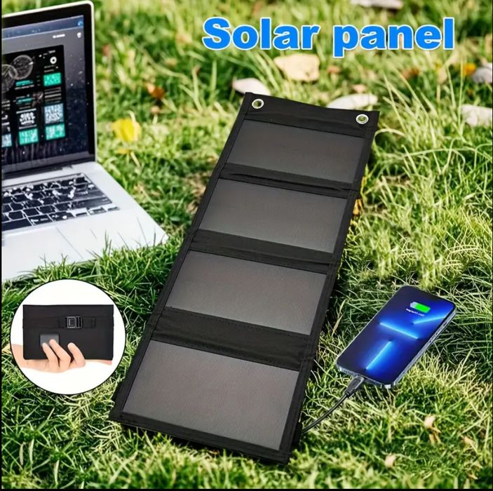Carregador solar portatil