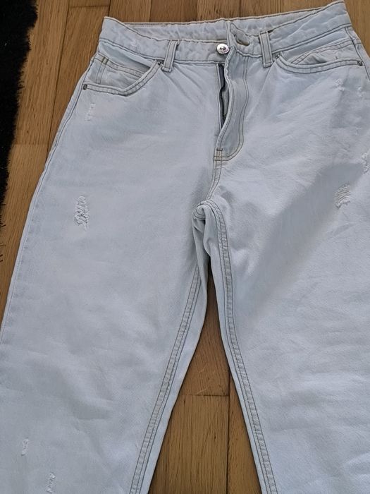 Calças de ganga Mom Bershka tamanho 36