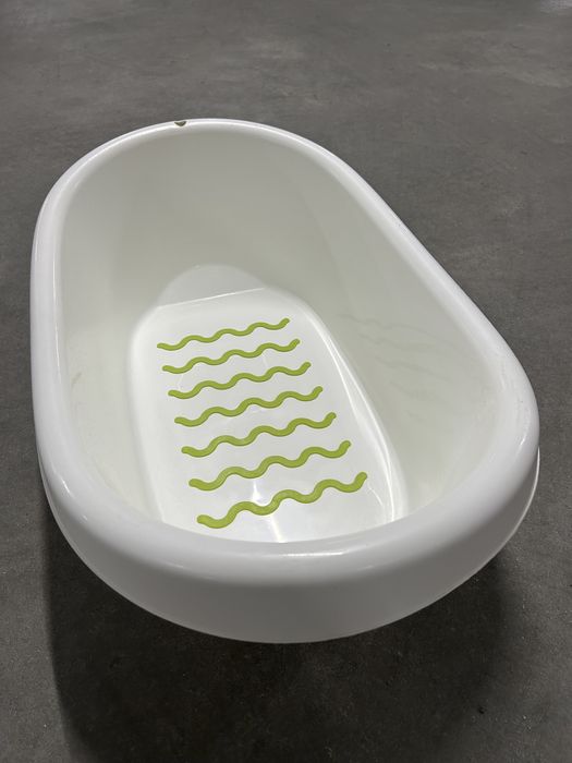 Banheira p/ bebé, branco/verde Ikea