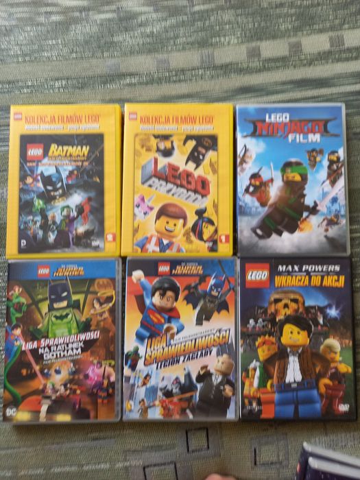 Bajki i filmy Lego Ninjago, Star Wars i inne