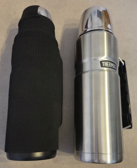 Termos Stainless King 1,2L. z  ocieplaczem