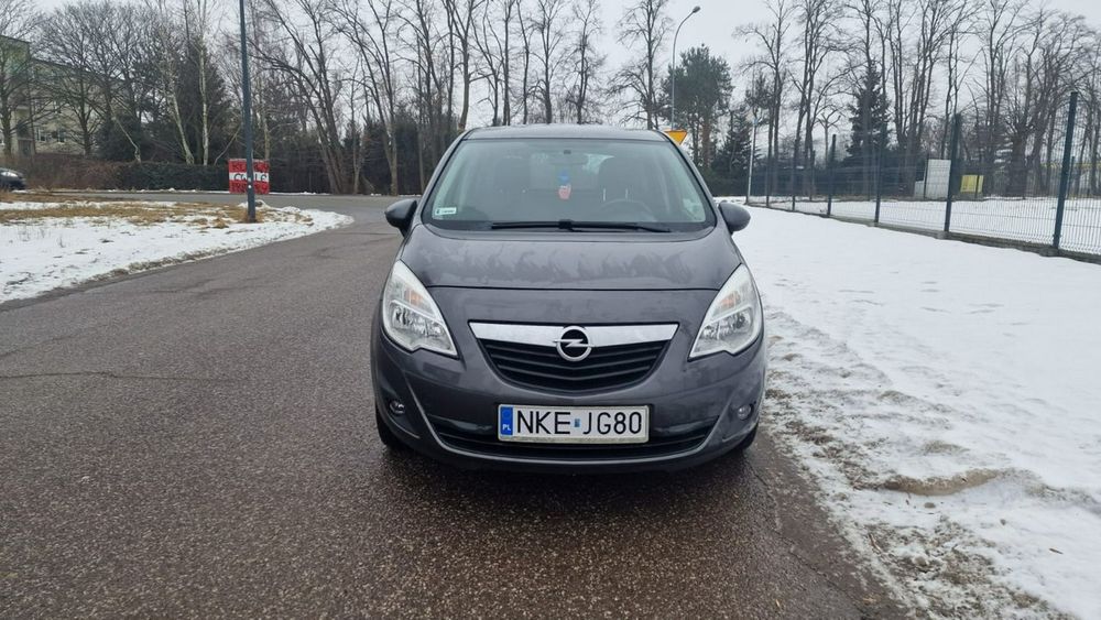 Opel Meriva B 2011r 1.4T 140KM Tempomat ISOFIX Czujniki parkowania