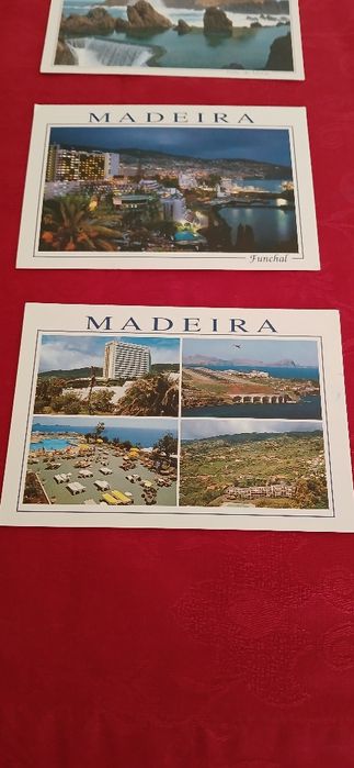 8 postais da Madeira, antigos