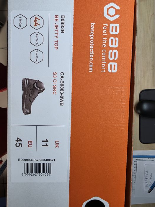 Buty robocze Base S3