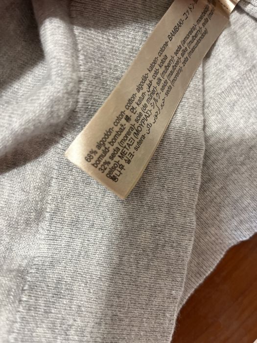 Sweter Massimo Dutti rozm. XS. Bawełna i jedwab