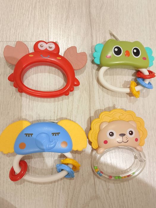 Gryzaki grzechotki zabawki dla niemowlaka