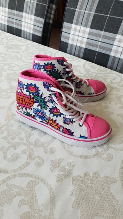 Butorolki Heelys Veloz White/Neon Pink