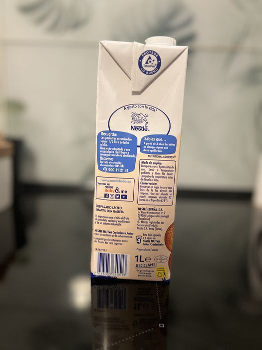 Mleko  Nestlé Nativa Junior Galleta Maria 1L – smak herbatników