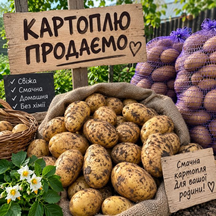 Продамо картоплю