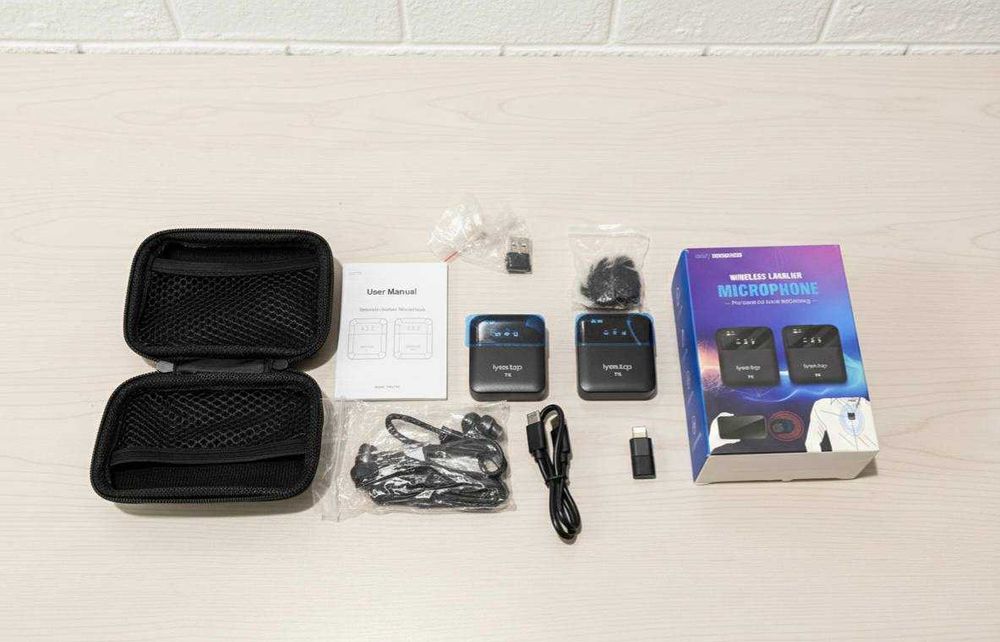 Бездротовий петличний Мікрофон  Iphone Петличний микрофон Android