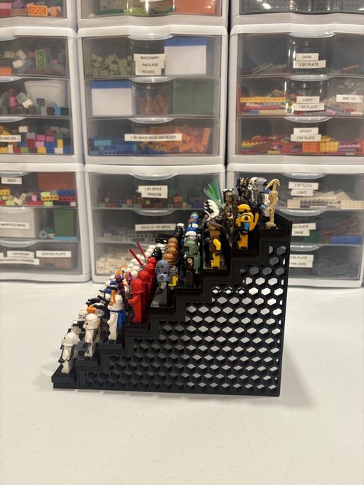 Великий стенд ‼️  підставка для мініфігурок Lego на 90+ шт Лего