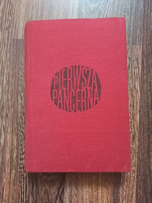 Stara książka Pierwsza Pancerna