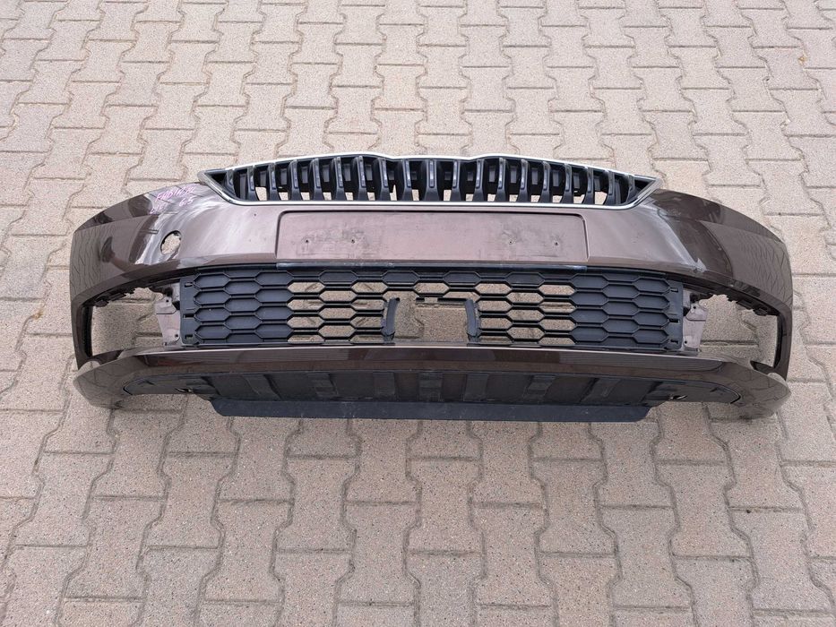 Бампер Skoda fabia III разборка Шкода фабия 3 запчастини фабия