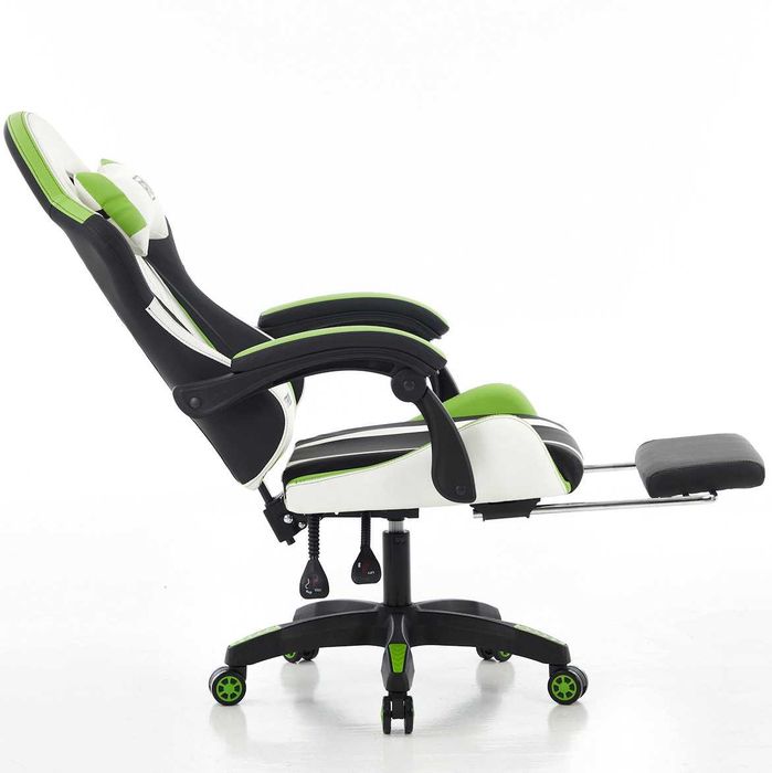 Fotel Gamingowy EXTREME R1 Green - Idealny dla Graczy
