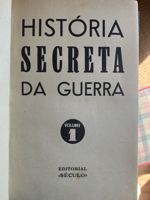 Historia secreta da guerra - 12 vol editorial seculo