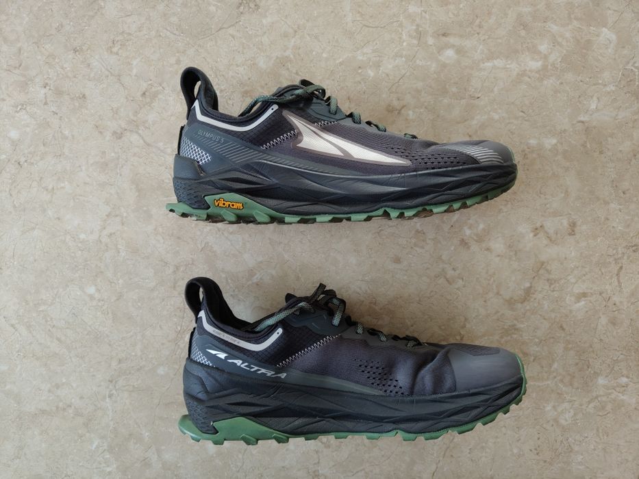 Altra Olympus 5 Vibram Megagrip – buty trail / trekking – stan bdb r45 / 44.5