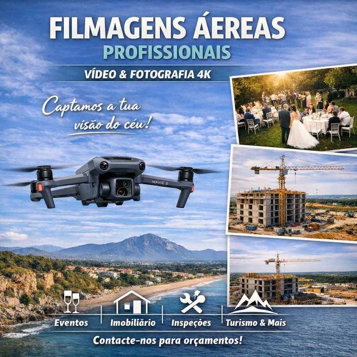 Filmagens Aéreas Profissionais