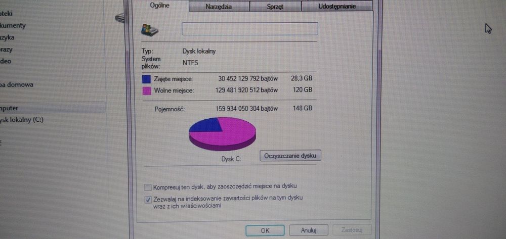 Komputer plus monitor