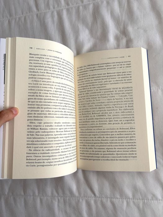 "Os Elementos de Marie Curie", livro de Dava Sobel