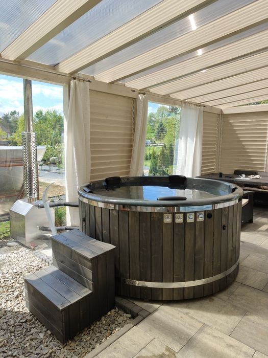 Balia Ogrodowa PRODUCENT 200/225cm Jacuzzi /Hot Tub/ kompozyt