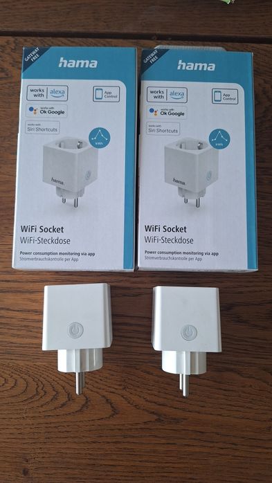 Tomadas Inteligentes Wi-Fi  Hama