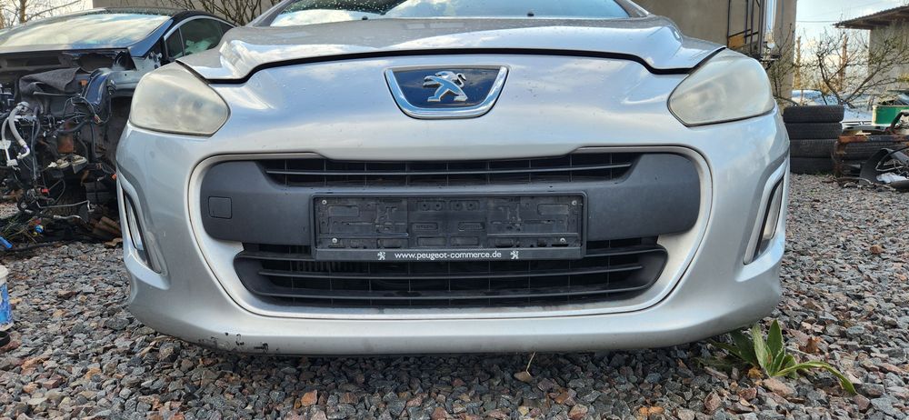 Бампер пежо Peugeot 12р рест EZRC колір фарби