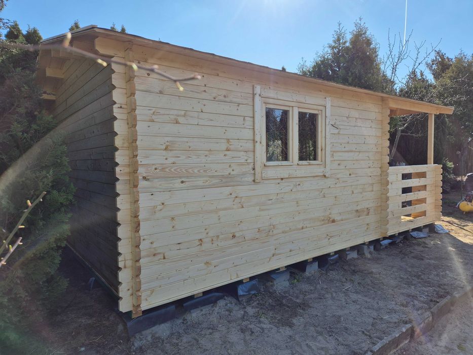 od ZARAZ dostępny PIĘKNY domek letniskowy*6x4*24m2*działkaROD*balik 34