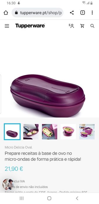 Micro Delicia Oval - Tupperware435434527990097925