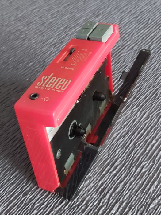 Walkman odtwarzacz kasetowy Shinaon MG-Z1 Vintage z lat 80 siątych