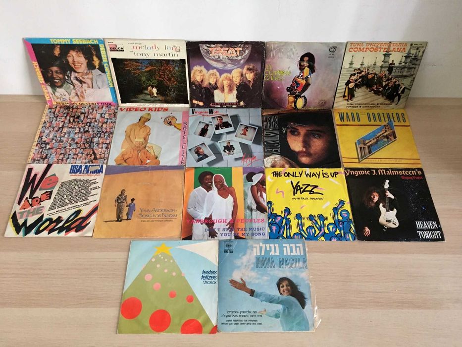Discos de vinil singles - 2€ cada