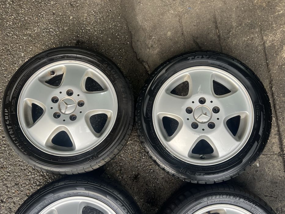 Jantes Mercedes R15 5x112 com pneus