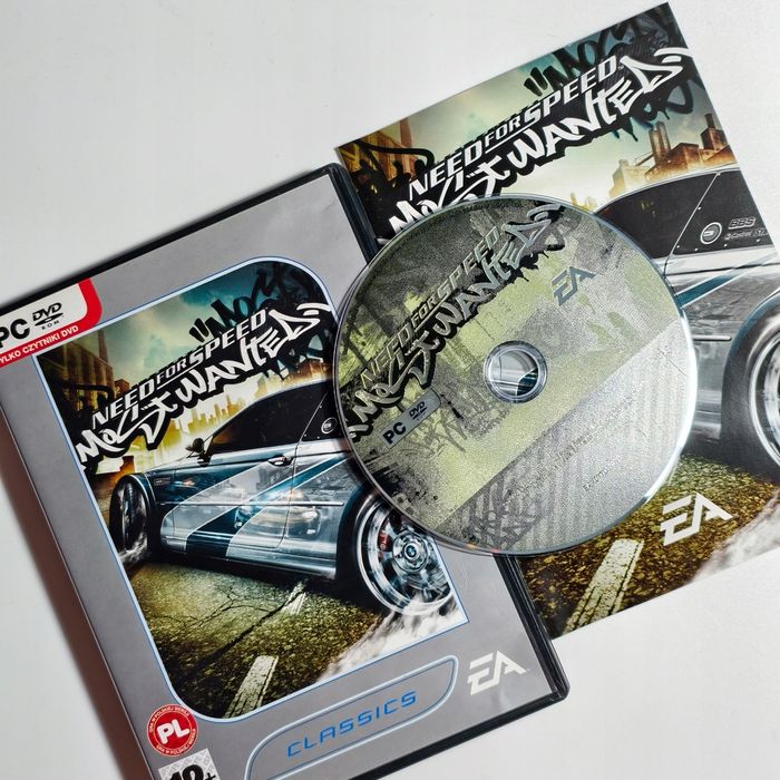 Gra Pc Need for Speed Most Wanted 2005 Polska Wersja Super Stan
