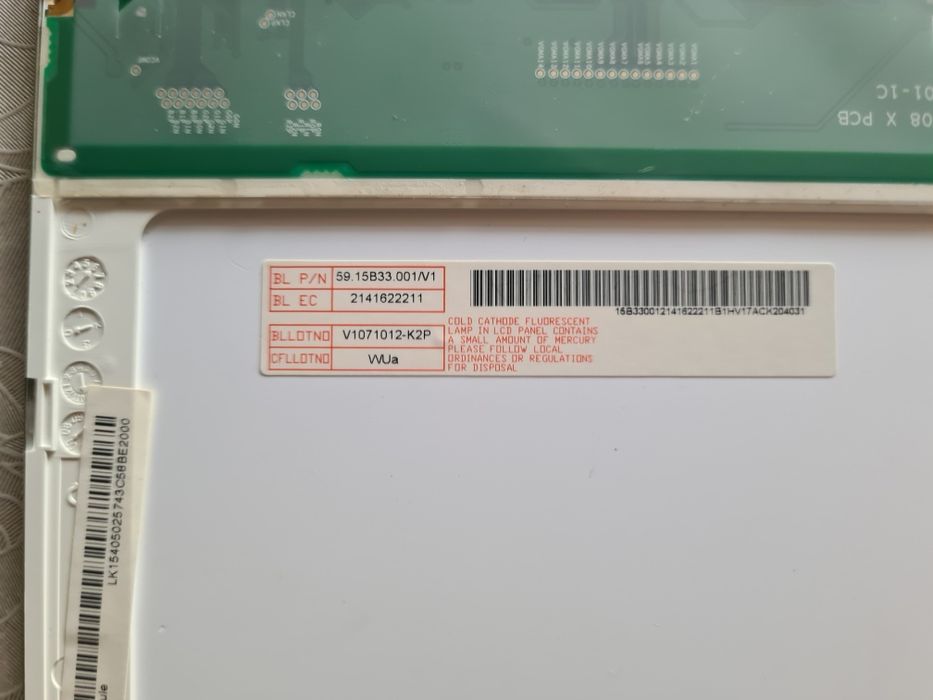 Matryca do laptopa AU Optronics B154EW08