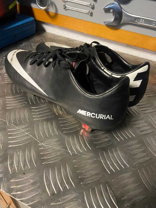 Chuteiras de futebol Nike Mercurial Vapor IX FG Blackout ACC carbono