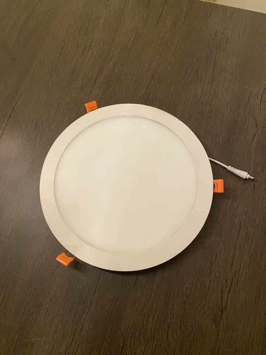 Lampa podtynkowa biała 30cm 4 sztuki