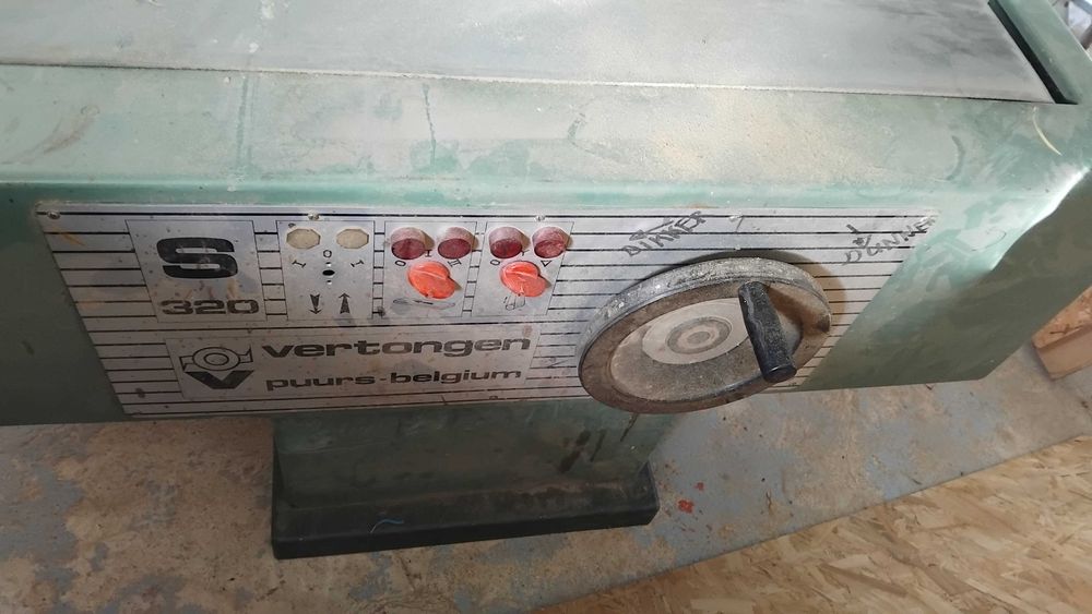 Szlifierka przelotowa Vertongen s320
