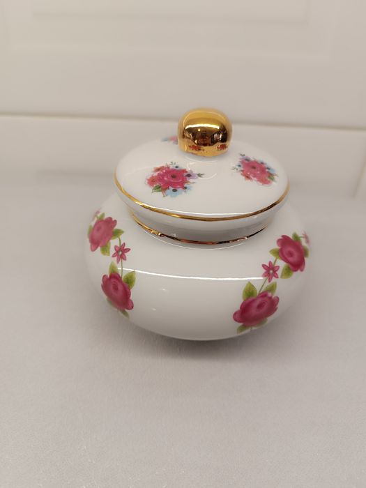 Pote Porcelana Antigo. Arrumação ou Decoração