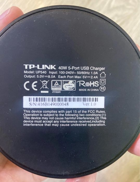 Carregador TP-Link UP540 Hub USB 3.0