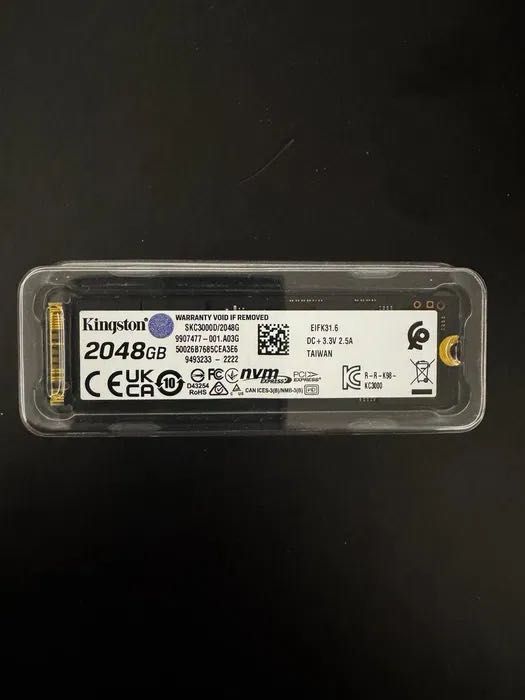 SSD Kingston KC3000 PCIe 4.0 NVMe M.2