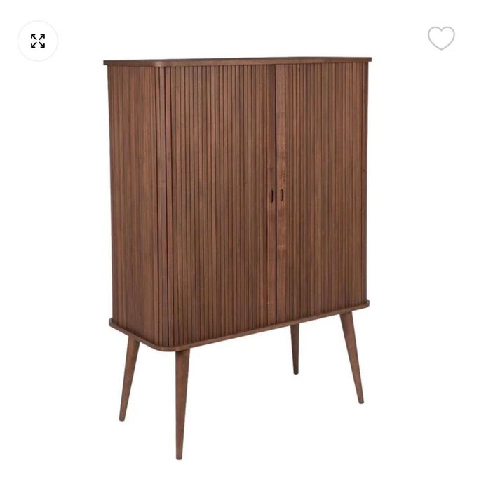 Szafka zuiver barbier orzech prl