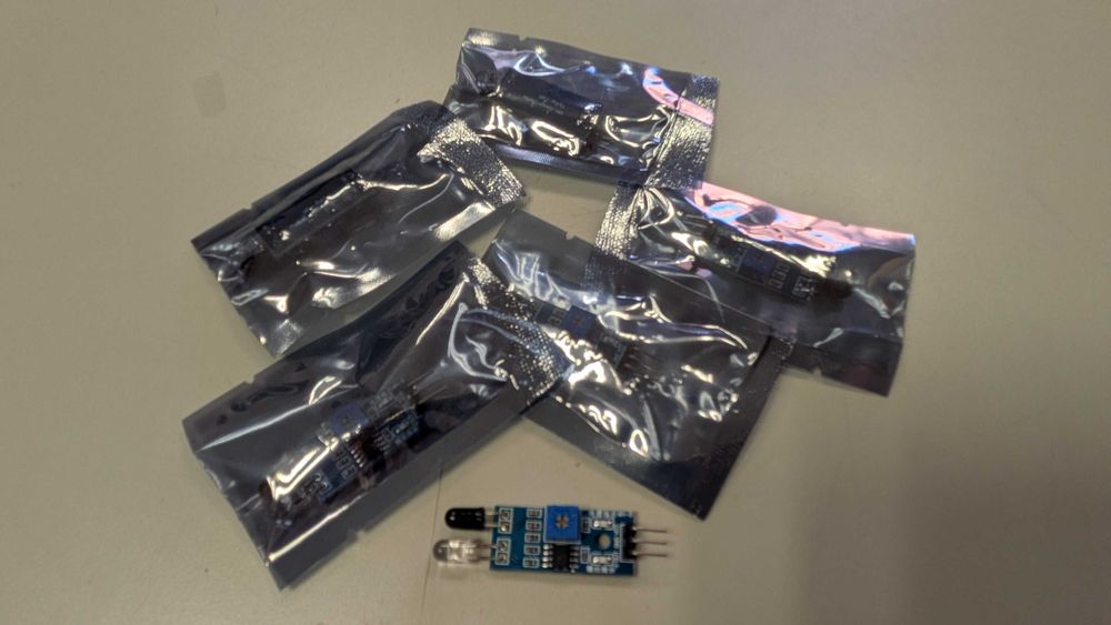 Sensor de Obstáculos IR compatível com Arduino (conjunto de 6)