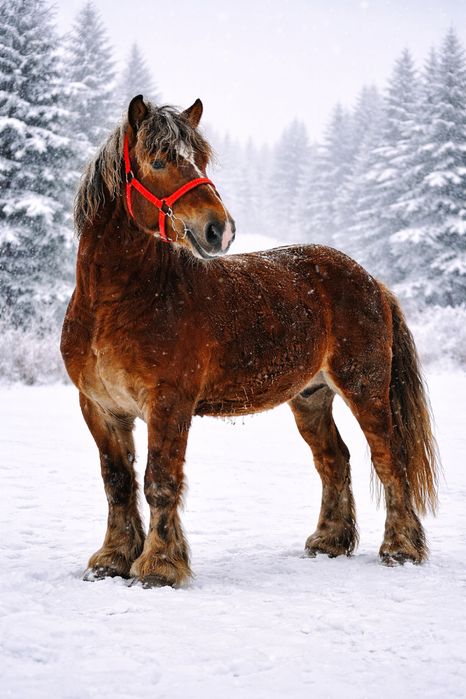 Polski Koń Zimnokrwisty ogier licencja