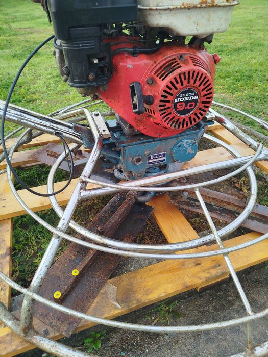 Helicóptero de polir betão motor honda